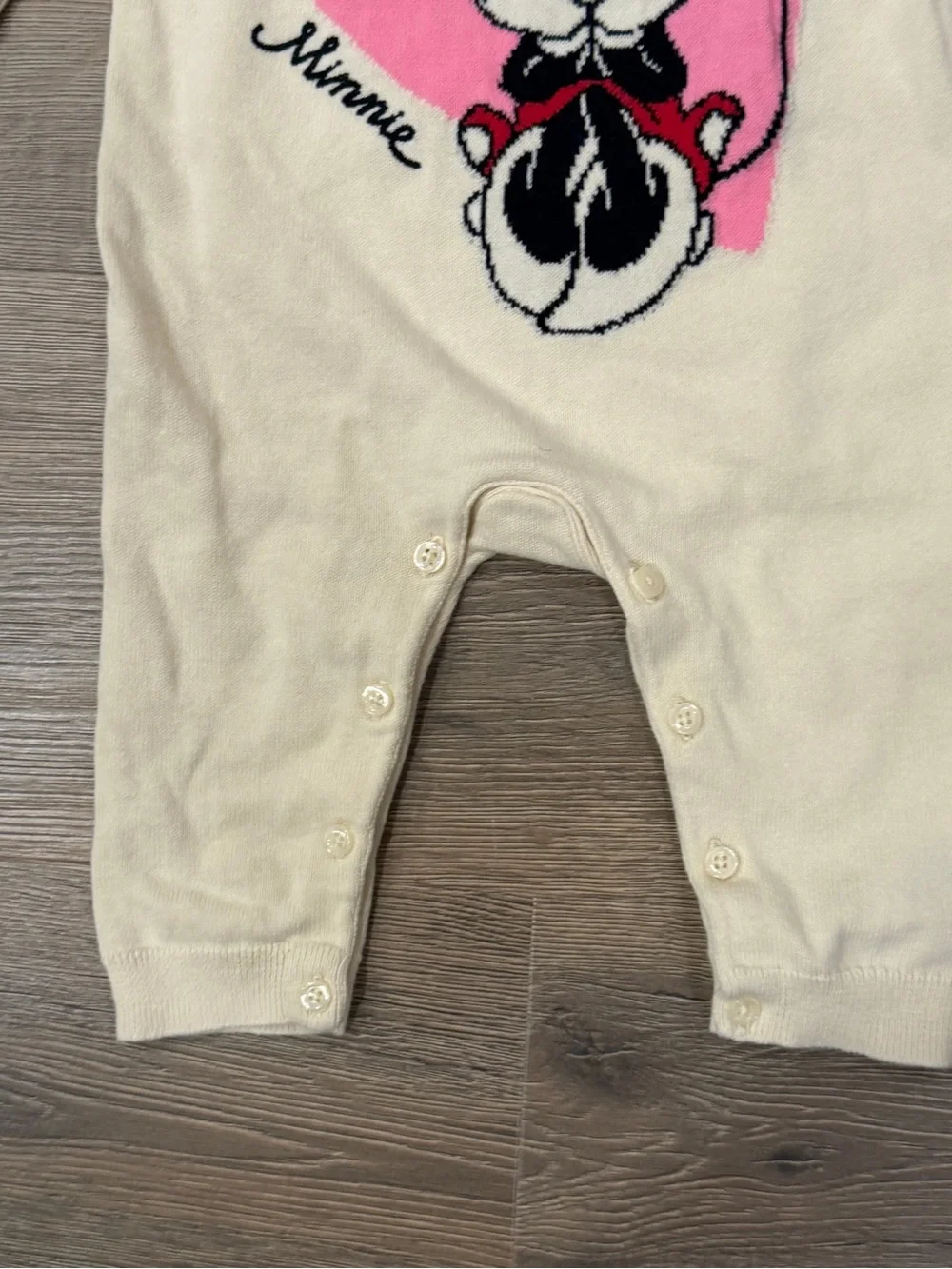 Disney Baby Gap Minnie Mouse Romper Onesie Baby Girl